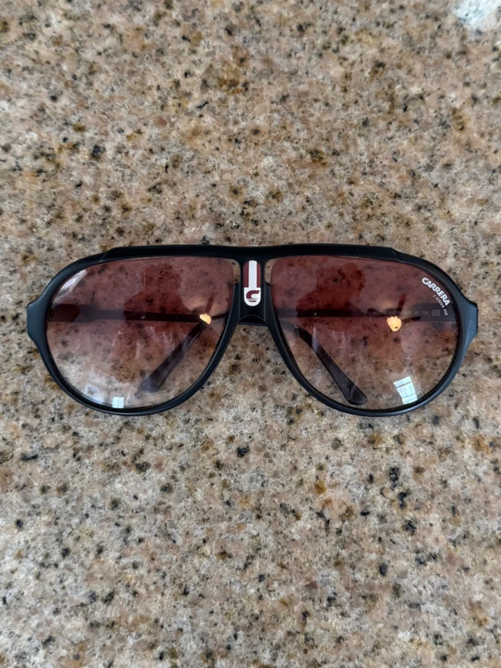 Vintage 80’s Carrera Miami Vice Black Sunglasses Men’s *Frames Only* Austria